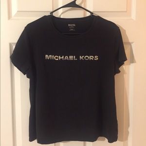 Michael Kors SS T-Shirt -XL -Black 🕶🖤
